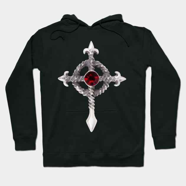 Mystic Cross Hoodie by emma17